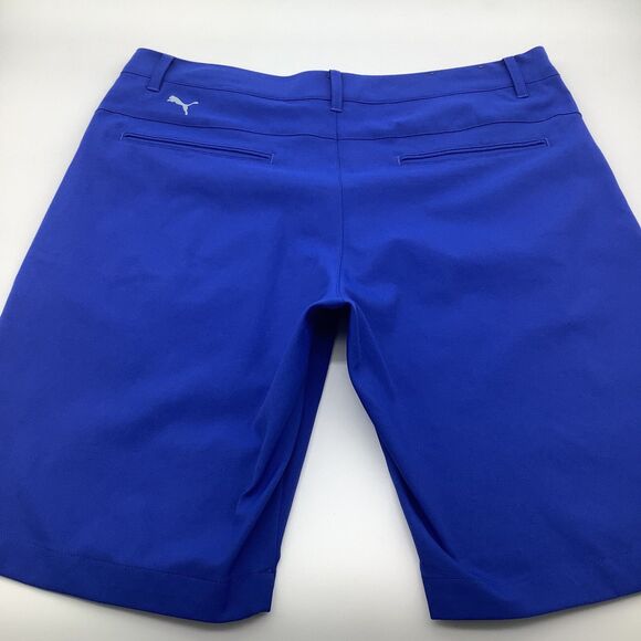 Puma Mens Golf Shorts Blue‎ Size 34 - Picture 6 of 7